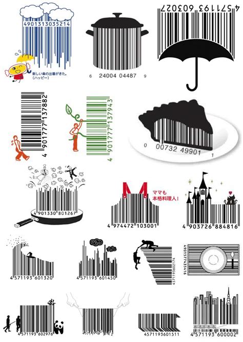 Be creative! Unusual barcode designs Barcode Art, Barcode Design ...