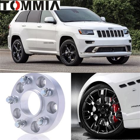 Fits Jeep Grand Cherokee 2PCS Wheel Hub Centric Spacers Tire Adapters ...