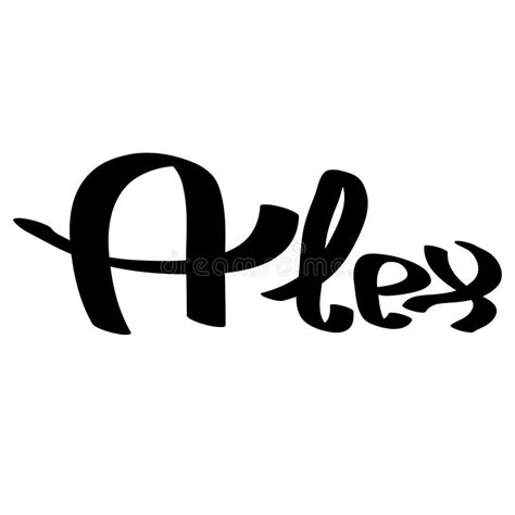 Alex Male Name Street Art Design. Graffiti Tag Alex. Vector Art. Stock Vector - Illustration of ...