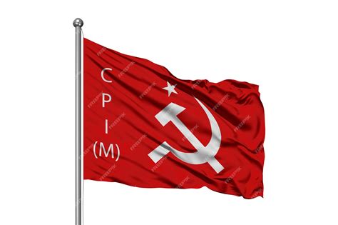 Premium Vector | Cpim flag