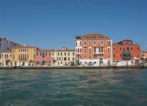 Giudecca canal in Venice editorial image. Image of canale - 85312605