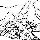 24  Machu Picchu Coloring Page LeighMymanh sketch template