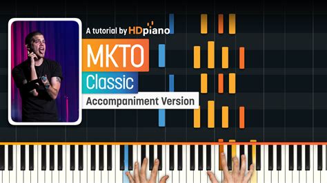 Classic by MKTO Piano Tutorial | HDpiano