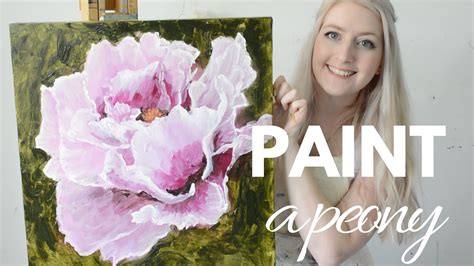 Peony Painting