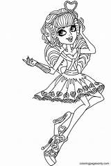 Draculaura Sweet 1600 Coloring Pages sketch template