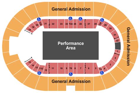 Freeman Coliseum Seating Chart | Star Tickets