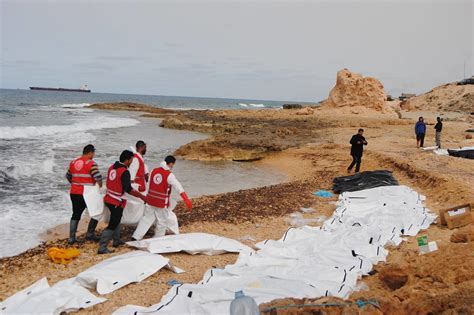 Bodies of 74 Migrants Wash Up on Libyan Coast - The New York Times