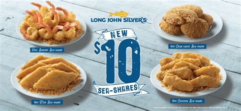 Long John Silver's Debuts New $10 Sea-Shares Menu - The Fast Food Post