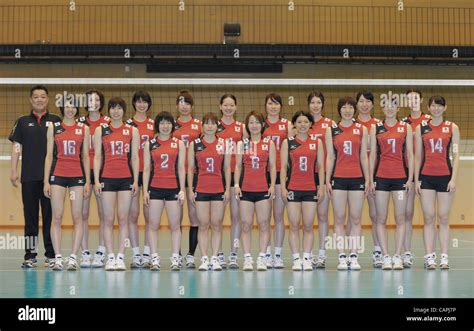 Japan Women's Volleyball Team Group (JPN), APRIL 5, 2012 - Volleyball ...