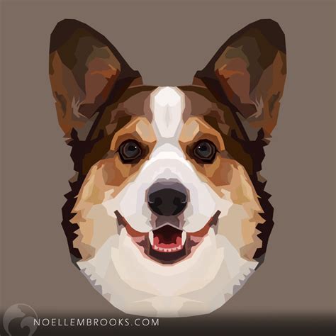 Print: Pembroke Welsh Corgi Dog – Noelle M. Brooks