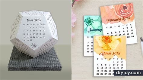 33 DIY Calendars To Start The New Year Off Right