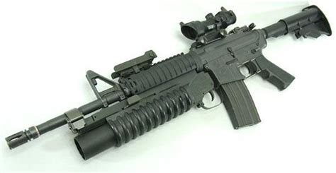 M4 with M203 grenade launcher | Say 'ello to my lil' friend!… | Flickr