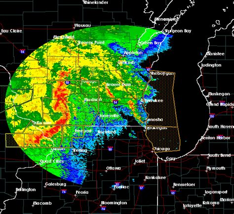 Interactive Hail Maps - Hail Map for Madison, WI