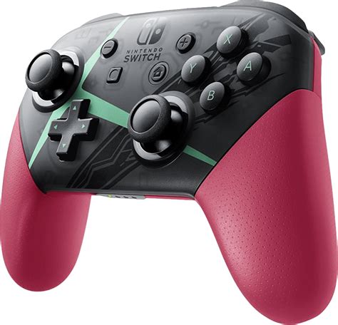 Nintendo Switch Pro Controller - Xenoblade Chronicles 2 Limited Edition ...