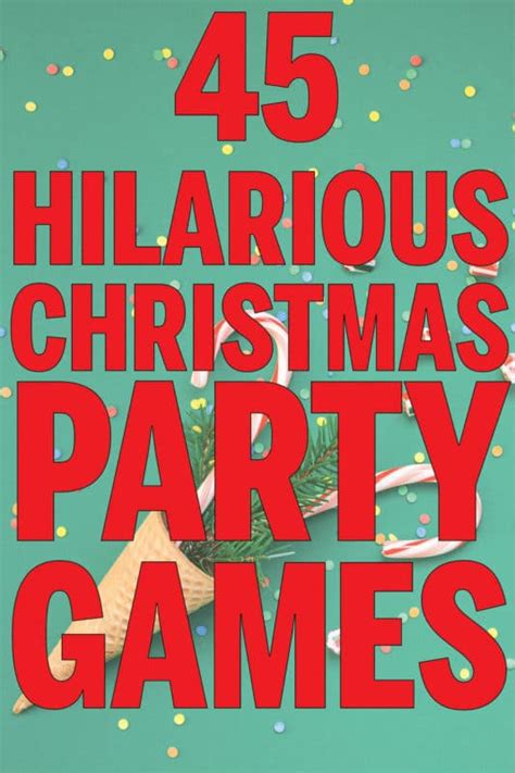 25 Hilarious Christmas Party Games You Have to Try - Play Party Plan