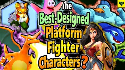 The Top 10 Best-Designed Platform Fighter Characters - YouTube