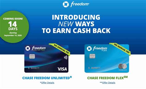 Chase to Launch Freedom Flex; Enhance Freedom Unlimited