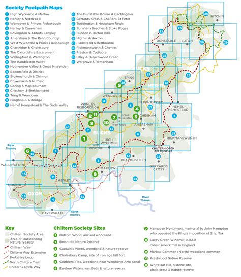 Chiltern Railways Maps Of Routes