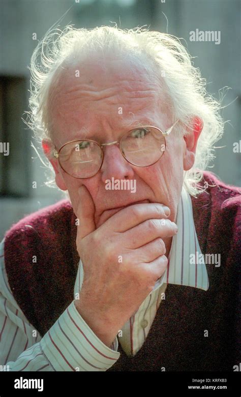 Professor John Maynard-Smith in his office at the University of Sussex ...