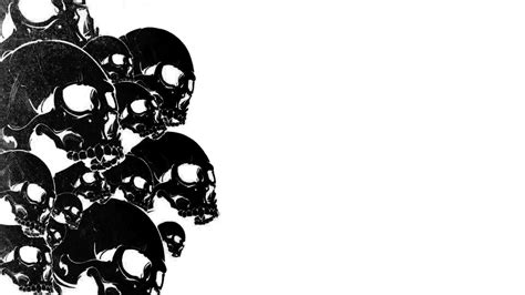 Black Skull Wallpaper - WallpaperSafari