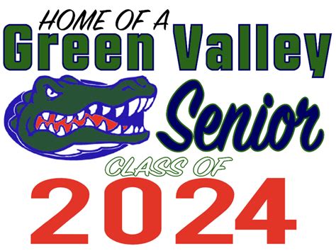 Green Valley High School Senior Yard Sign - Reliable Banner