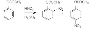 Give me the full reaction of question no C Q (c) Mononitration of ...