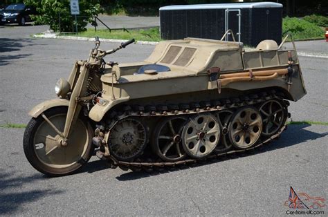 1944 Kettenkrad German WW2 Halftrack motorcycle