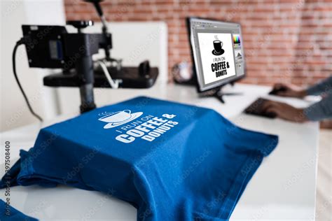 Heat Transfer T Shirt Printing Stock Photo | Adobe Stock