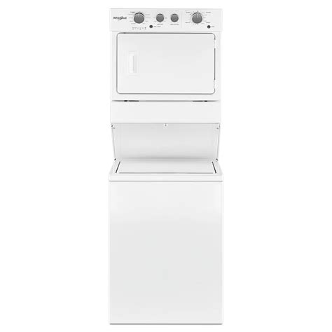 Whirlpool Stacked 4.0 cu. ft. Washer and 5.9 cu. ft. Electric Dryer in ...