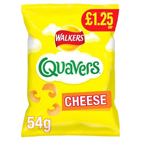 Walkers Quavers Cheese Snacks 54g – BritishFoodMart