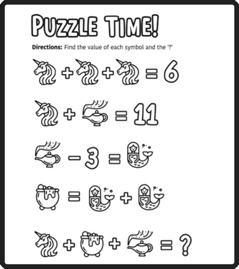 Free Math Puzzles — Mashup Math