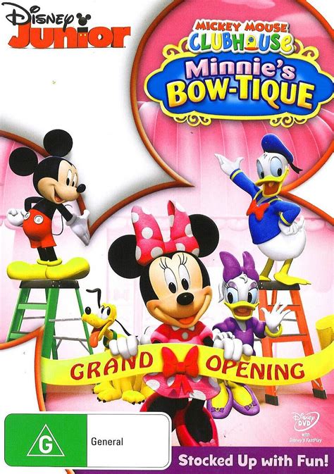 Mickey Mouse Clubhouse: Minnie's Bow-Tique - 9398521310038 - Disney DVD ...