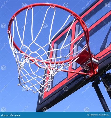 Outdoor Basketball Hoop Net Stock Images - Image: 4202744