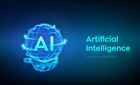 Logotipo Del Vector Del Ai De La Inteligencia Artificial Cerebro Humano ...