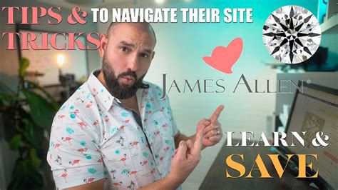 James Allen Website Tutorial- Learn how to find the best diamond engagement ring deals review ...