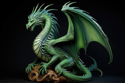 Premium AI Image | Dragon symbol for 2024