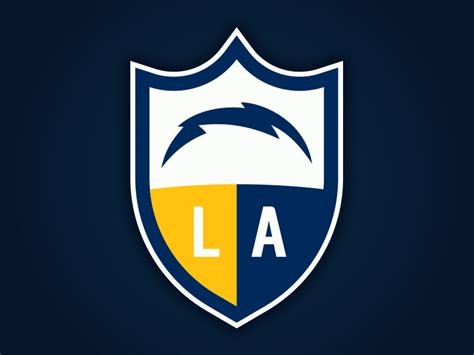 LOS ANGELES CHARGERS - NEW LOGO CONCEPT by Matthew Harvey on Dribbble