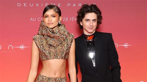 Zendaya and Timothee Chalamet sizzle in style during 'Dune: Part Two ...