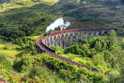 Jacobite steam train in Scotland Photograph by Peter Mundy | Pixels