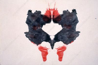 Rorschach Test - Stock Image - C004/8226 - Science Photo Library