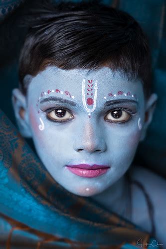 Little Boy Blue | An Indian boy made up to look like the god… | Flickr