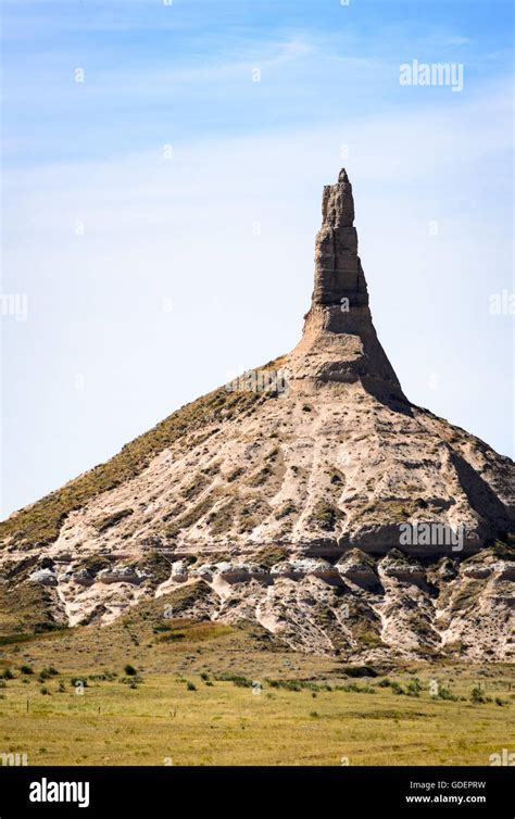 Chimney Rock National Historic Site Stock Photo - Alamy