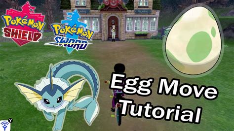 Pokemon Sword and Shield Egg Move Tutorial: Getting yawn onto a ...