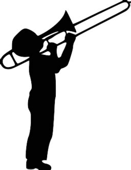 Free Trombone Silhouette Cliparts, Download Free Trombone Silhouette ...