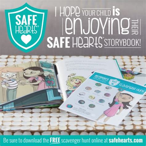 SAFE Hearts Scavenger hunt now available! - Defense In Heels