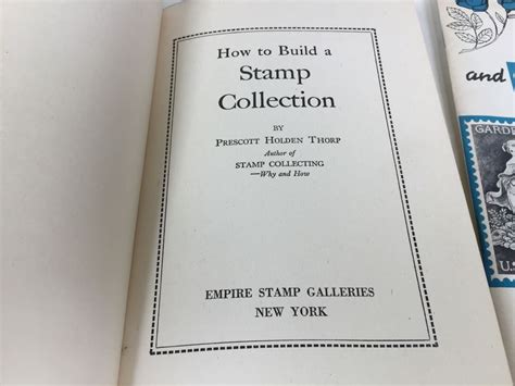 Huge Collection Of Vintage Stamp Collecting Books