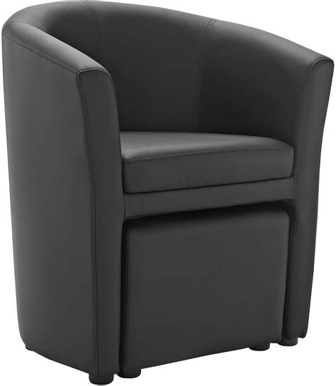 Black Leather Armchair