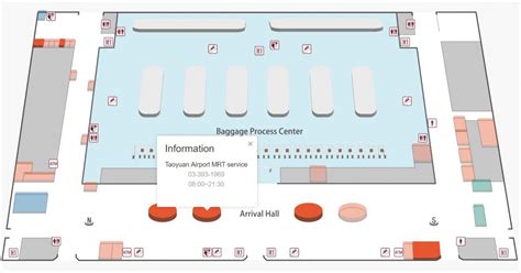 Taoyuan Airport Terminal 2 Map - Printable Maps Online