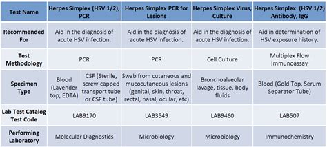 Labcorp Herpes Igg Test at Russell Flynn blog