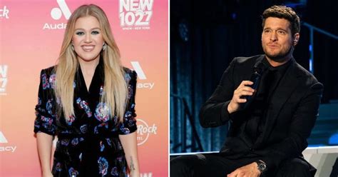 Kelly Clarkson introduces Michael Buble as 'my Buble' on show, fans gush over 'beautiful couple ...